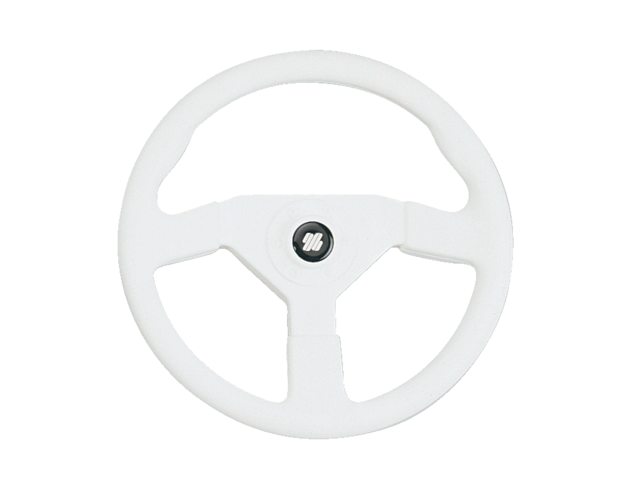 V38 stuurwiel wit 3-spaaks