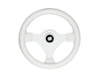 V45 stuurwiel wit 3-spaaks