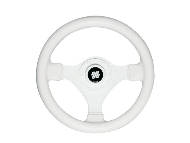 V45 stuurwiel wit 3-spaaks