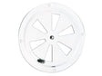Ventilatierooster rvs 127mm