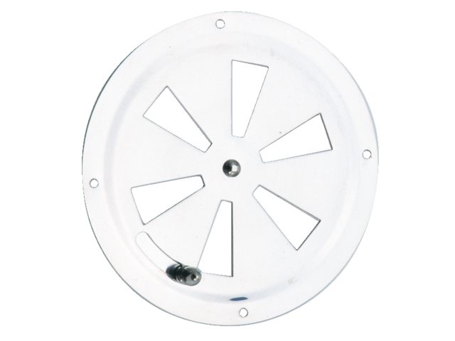 Ventilatierooster rvs 127mm