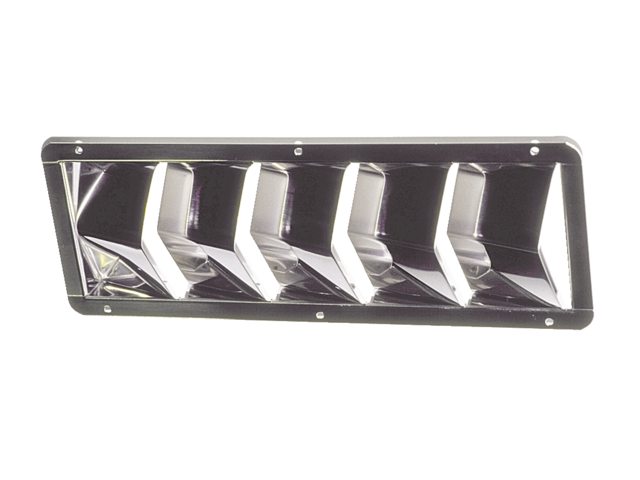 Ventilatierooster rvs 326x114mm