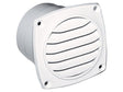 Ventilatierooster abs 92x92mm wit
