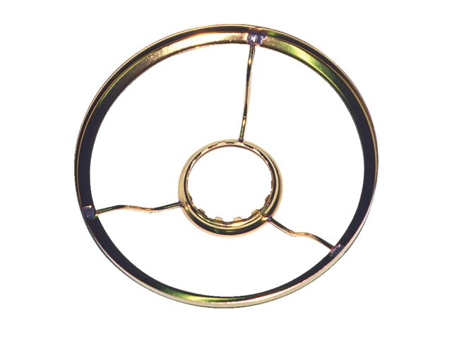 Kapdrager messing 23cm