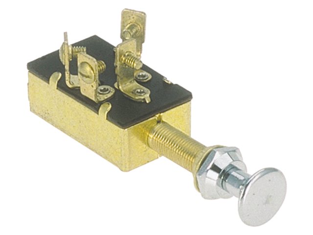 Trekschakelaar verchroomd. &lt; 25