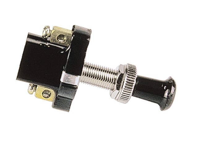 Trekschakelaar kunststof. 15mm