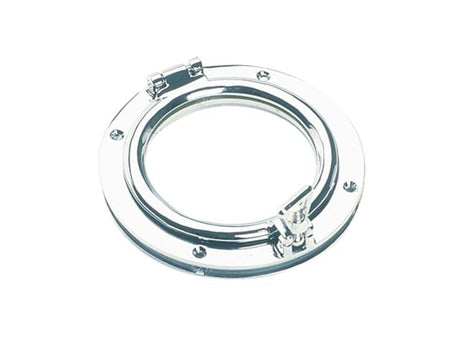 Patrijspoort verchroomd 100mm