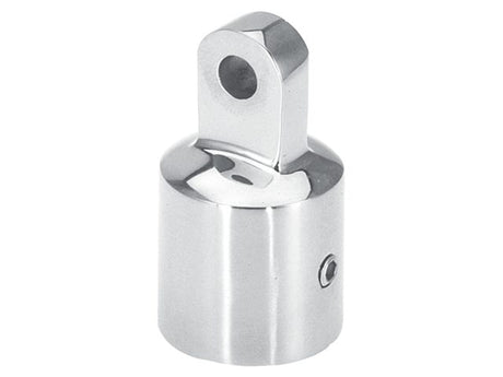 Buiskapbeslag rvs eindstuk 22mm