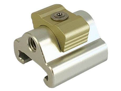 Stopper verstelbaar 25mm zilver