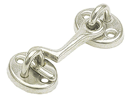 Kajuithaak 2 messing verchroomd 62mm