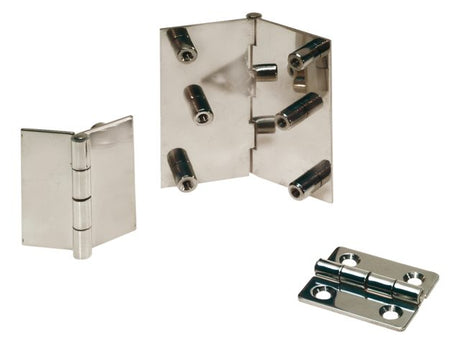 Scharnier rvs 38x33mm