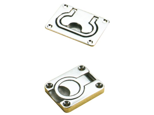 Luikring rvs 55x77mm