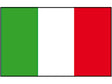 Italiaanse vlag 20x30