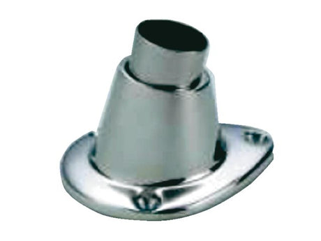 Vlaggenstokhouder rvs 25mm met insert