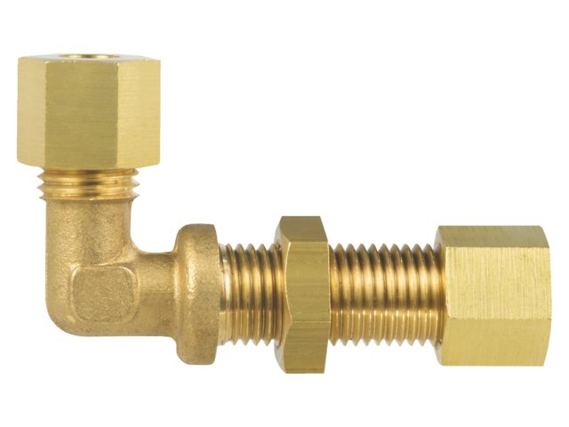 Schotdorvoer haaks messing 8mm knel x 8mm knel