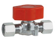 Gaskraan met 8mm knel x 8mm knel