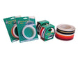 Waterlijn tape oranje-rood-roodbruin 39mm 10m