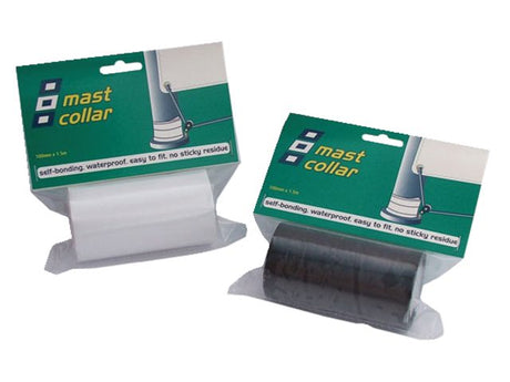 Mastkraag tape zwart 100mm 1.5m