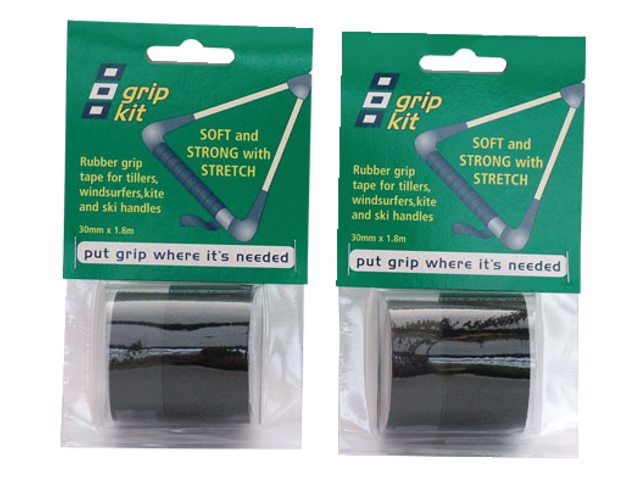 Grip tape set zwart 30mm 1.8m
