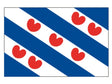 Friese vlag 30x45