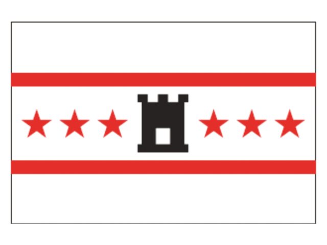 Drentse vlag 20x30