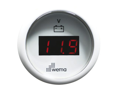 Voltmeter LED wit