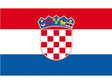 Kroatische vlag 30x45