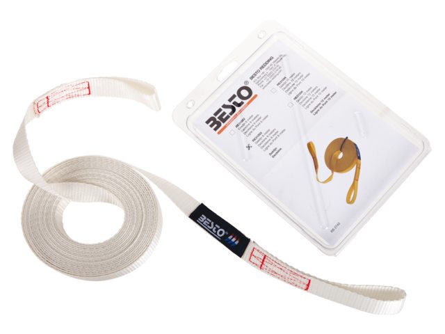 Besto Looplijn 8m 25mm met 2 ogen