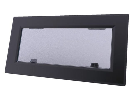 393429800 Portlight flush mitre 4 gry blk pl al blk