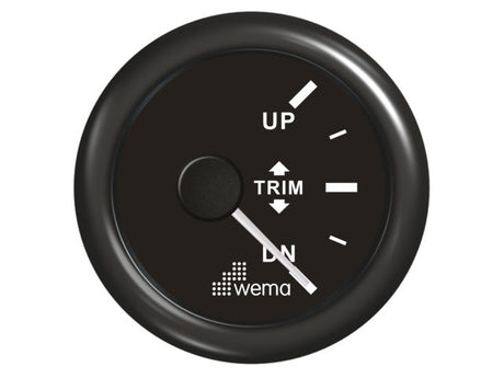 Motor trim meter zwart
