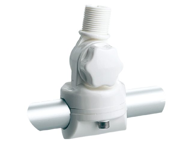 Railingvoet 22mm nylon RA134