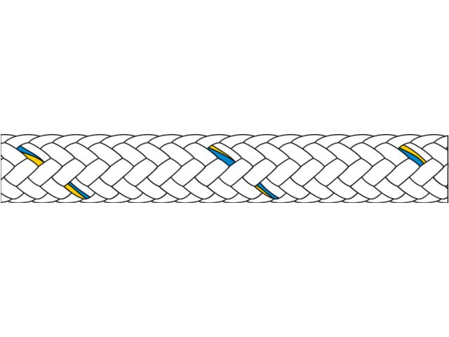 Top cruising 12mm naturel per meter