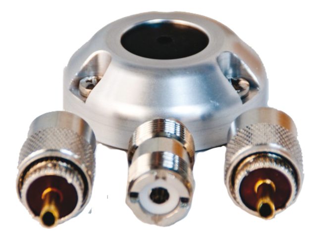 Coax dekdoorvoerset alu PL259 A2-kit4A