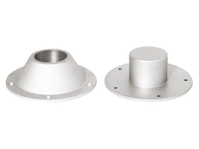 Aluminium opbouwvoet tafelpoot