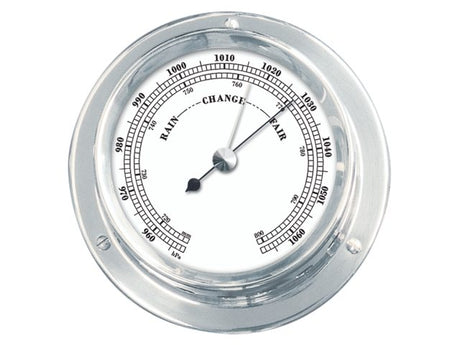 Barometer verchroomd 110/84mm