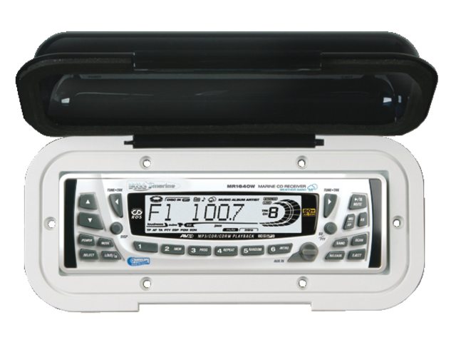 Radio afdekkap wit MRC5