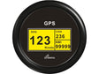 GPS speedometer digitaal zwart