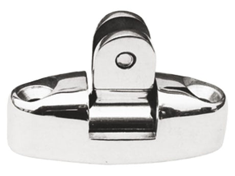 Dekscharnier rvs 180ø met borgring