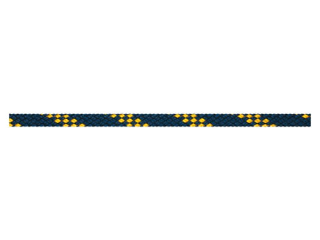 Handy elastic navy/gold 14mm per meter