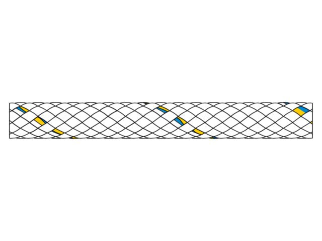 Admiralsheet 4mm wit fc per meter
