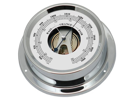 Barometer verchroomd 125/100mm
