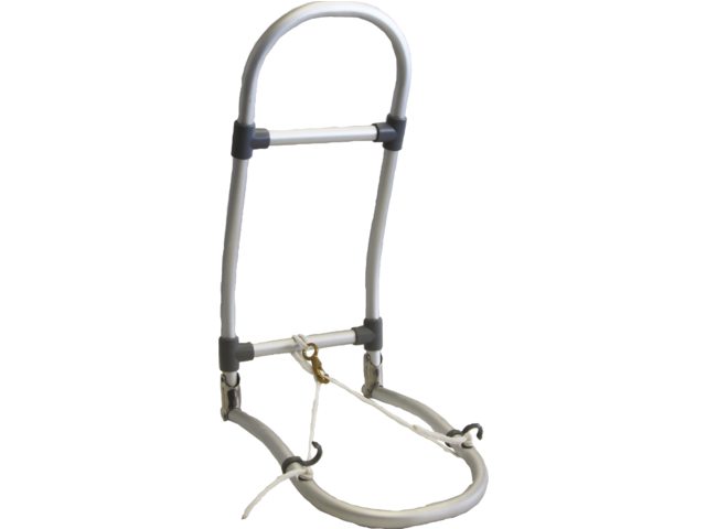 Zwemtrap aluminium voor opblaasboot 3 steps