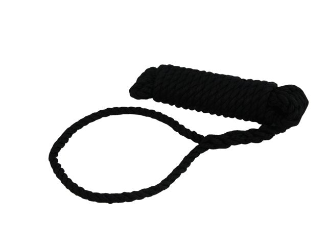 Landvast polypropyleen 16mm 12m zwart