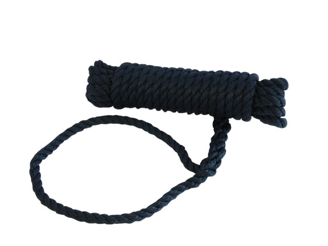 Landvast polypropyleen 14mm 14m navy