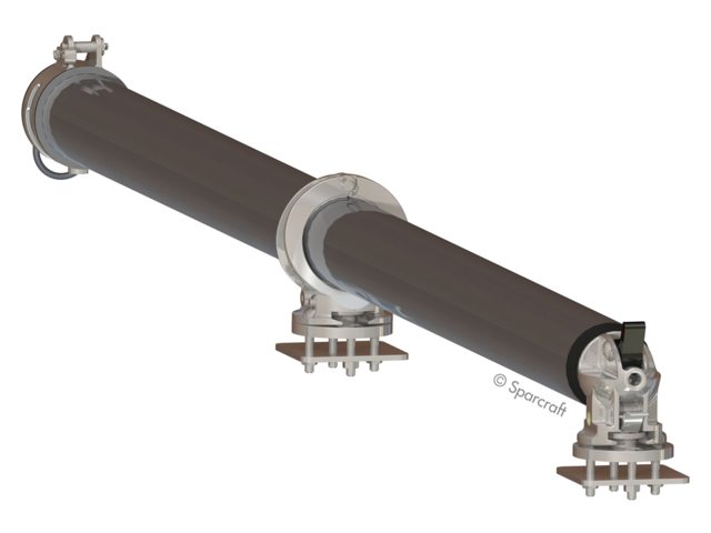 furler fitting boegspriet 100mm