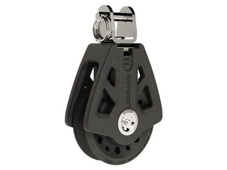 29925021bk synchro blok 50mm single toggle zwart