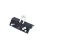 Overloopslede voor 23mm rail 4rol