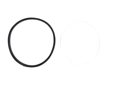 Zwart rubber 150mm poort