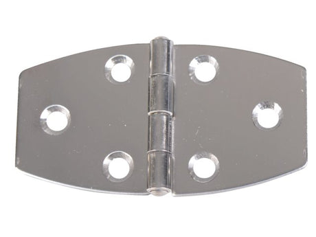 Scharnier rvs 38x70mm