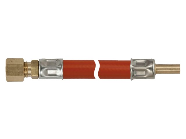 Gasslang 80cm 8mm knel x 8mm glad